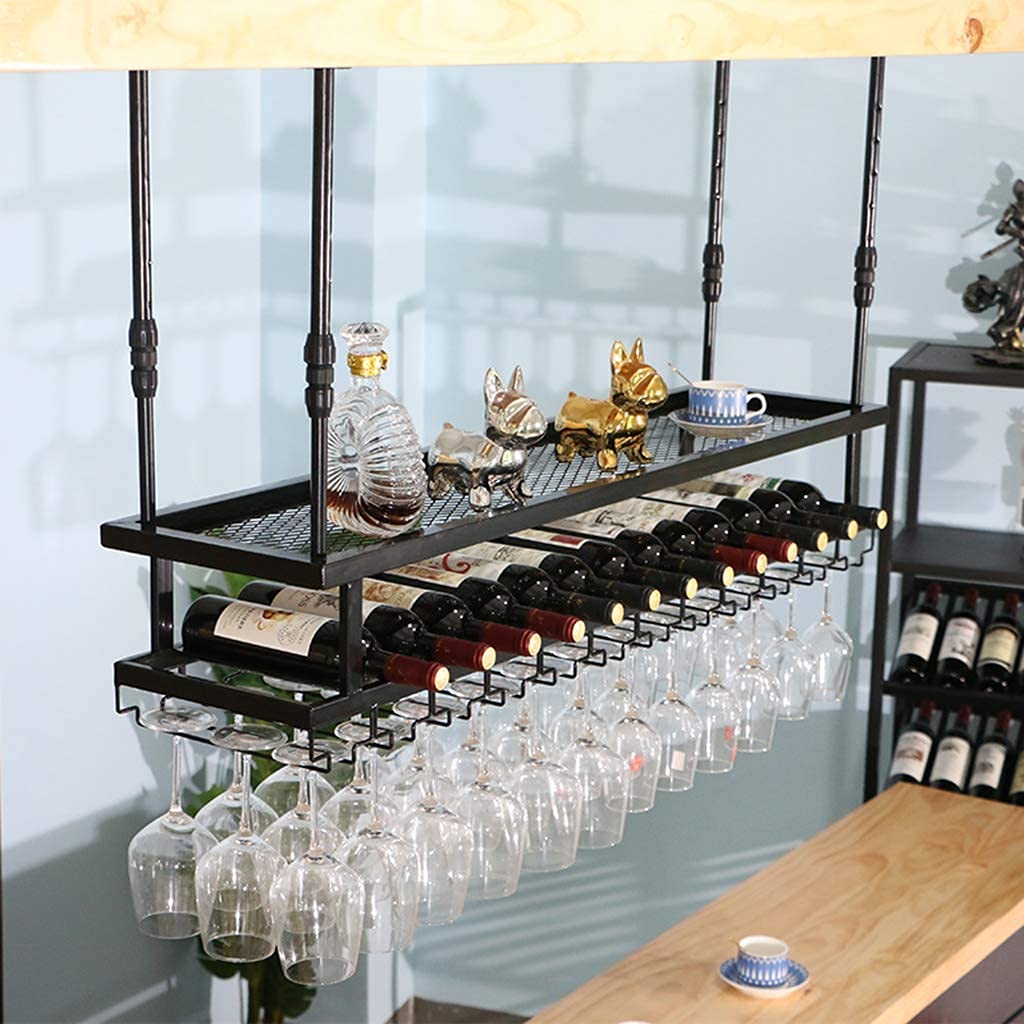 新店舗什器 【逸品】アンティーク 特大 アイアン ワインラック 30本収納